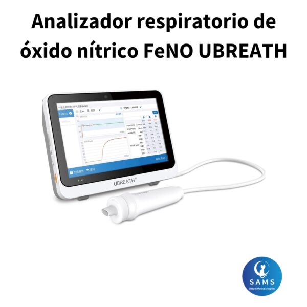 Analizador respiratorio de óxido nítrico (FeNO) UBREATH